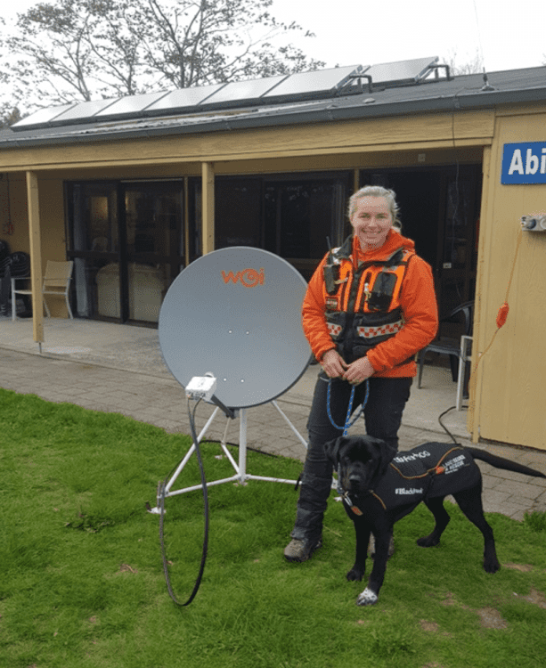 LandSAR Oxford Partner With Woi For Improved Backcountry Communications.